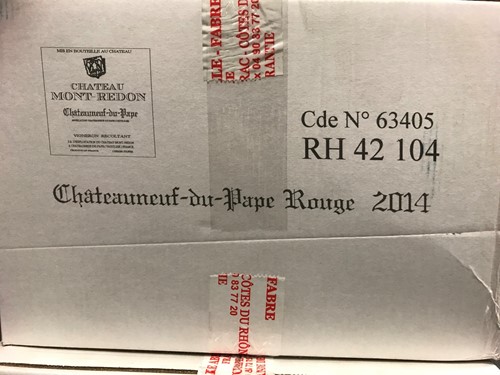 Lot 773 - Chateauneuf-du-Pape 2014, Chateau Mont Redon,...