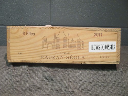 Lot 749 - Chateau Rauzan Segla, Margaux 2eme Cru 2011, 6...