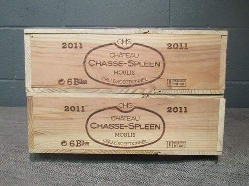 Lot 705 - Chateau Chasse Spleen, Moulis 2011, 12 bottles...