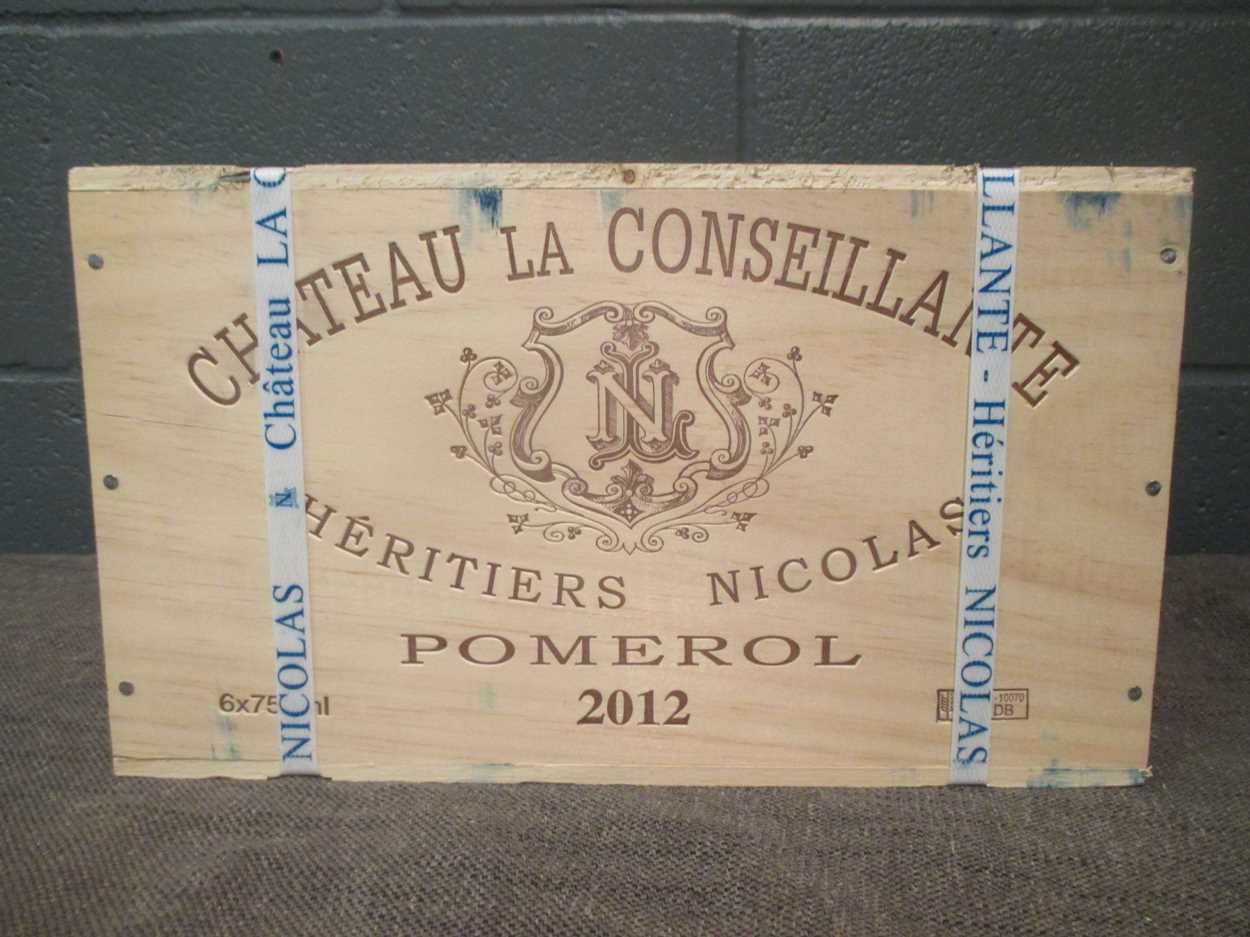 Lot 711 - Chateau La Conseillante, Pomerol 2012, 6 bottles