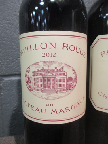 Lot 713 - Pavillon Rouge, Margaux 2012, 3 bottles
