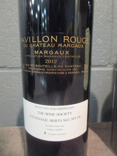 Lot 713 - Pavillon Rouge, Margaux 2012, 3 bottles