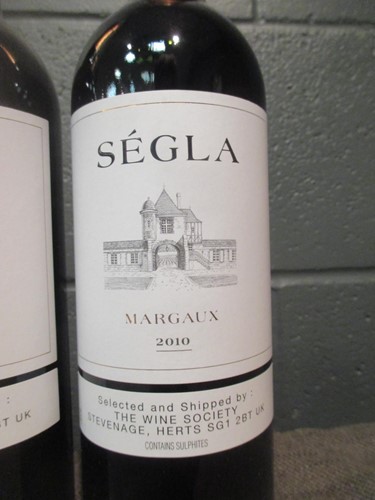 Lot 715 - Segla, Margaux 2010, 6 bottles