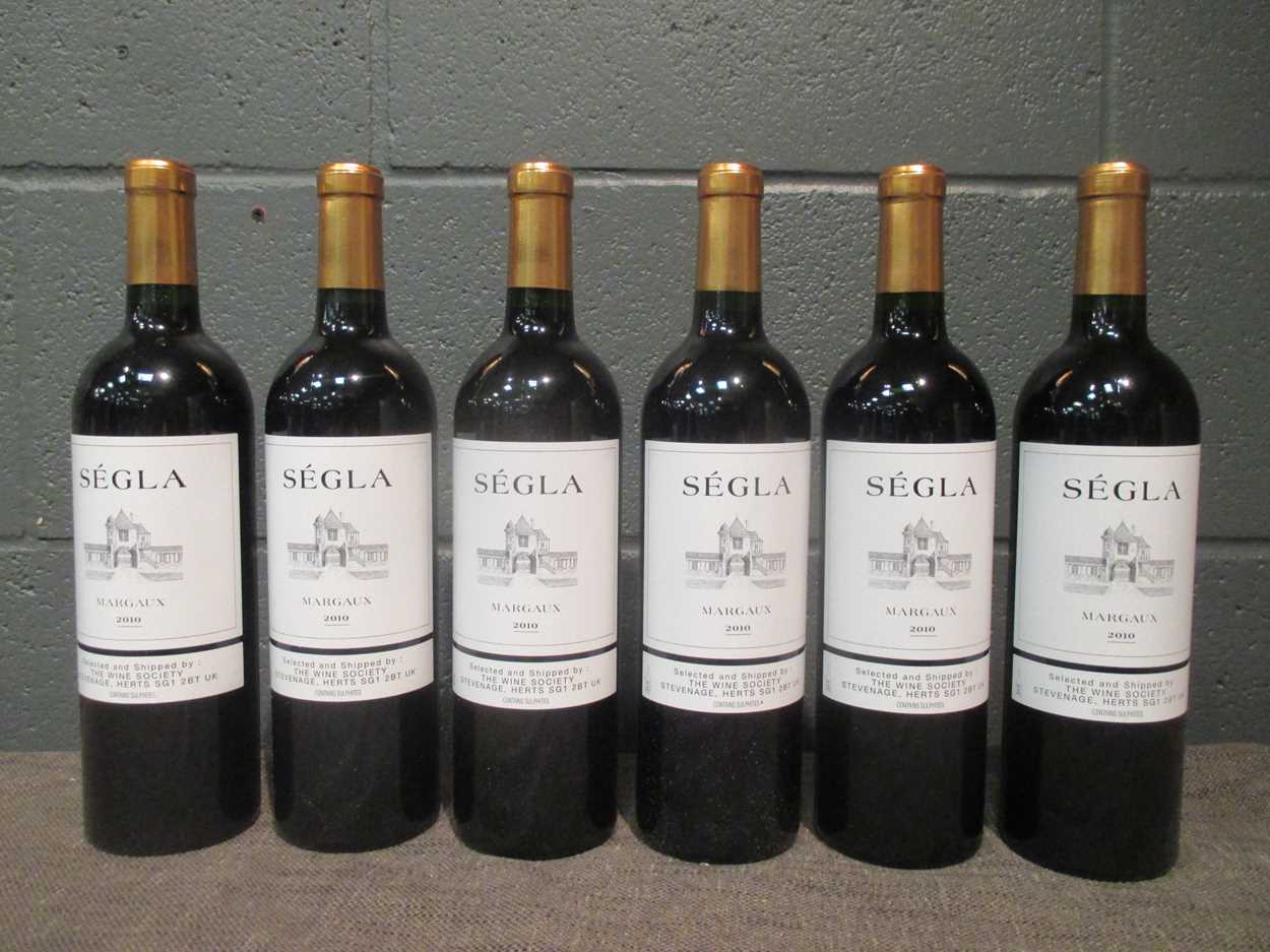 Lot 715 - Segla, Margaux 2010, 6 bottles
