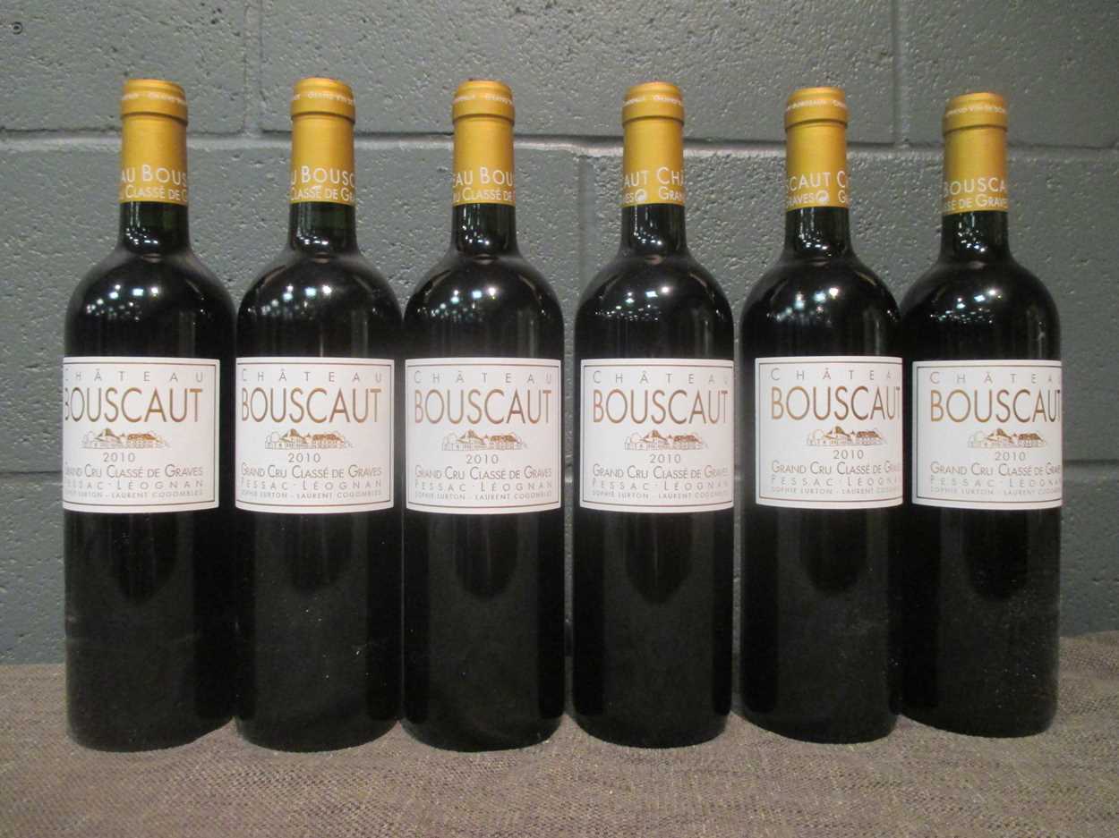 Lot 716 - Chateau Bouscaut, Pessac-Leognan 2010, 6 bottles