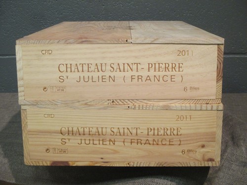 Lot 717 - Chateau St Pierre, St Julien 2011, 12 bottles