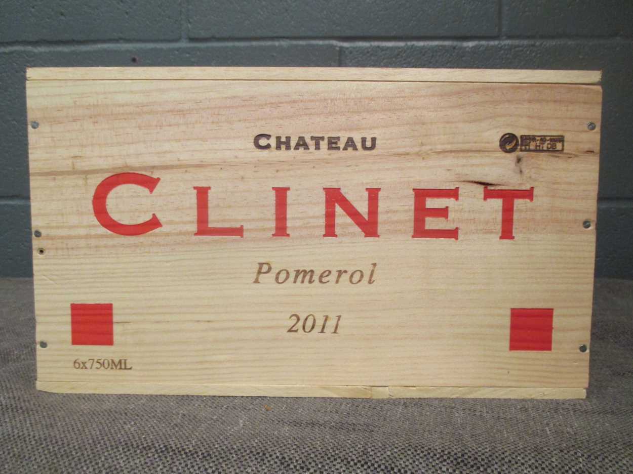 Lot 718 - Chateau Clinet, Pomerol 2011, 6 bottles