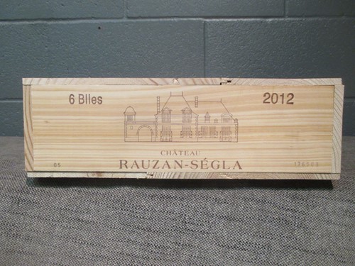 Lot 750 - Chateau Rauzan Segla, Margaux 2eme Cru 2012, 6...