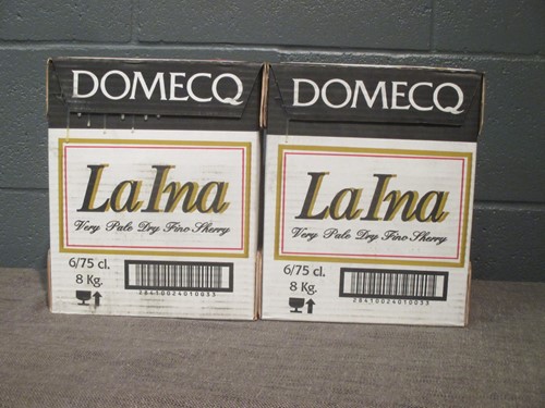 Lot 840 - La Ina Fino sherry, 12 bottles