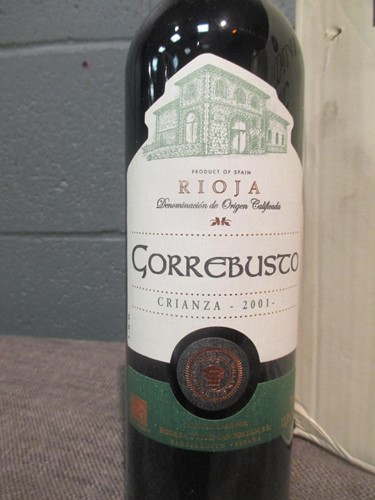 Lot 841 - Gorrebusto Crianza Rioja 2001, 12 bottles