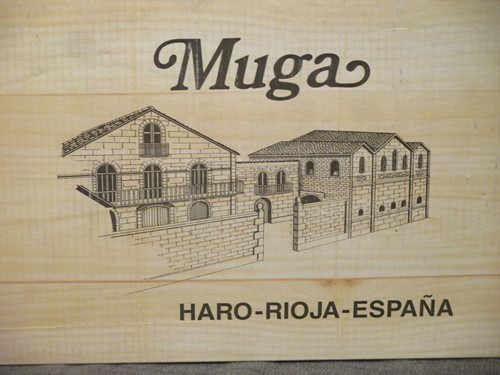 Lot 843 - Muga Reserva Rioja 2001, 12 bottles