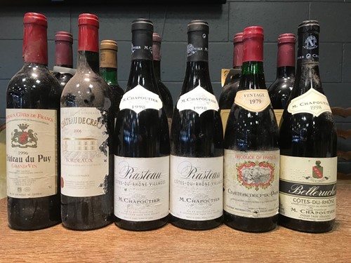 Lot 791 - Mixed wines. Chateau Beychevelle 1965, Chateau...