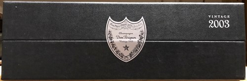 Lot 783 - Champagne Dom Perignon 2003, boxed, 1 bottle