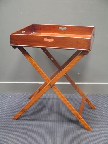 Lot 471 - An early 19th century mahogany butler’s tray...