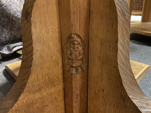 Lot 177 - Thomas 'Gnomeman' Whittaker of Littlebeck, an oak circular table