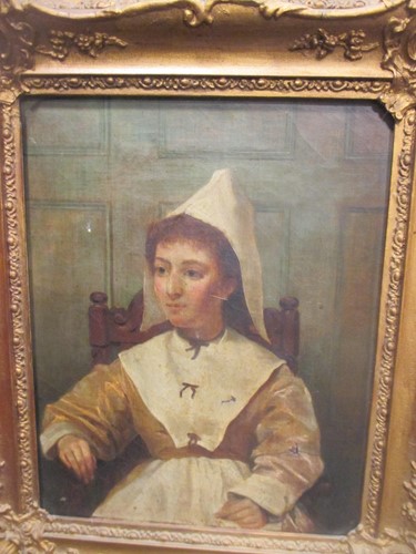 Lot 513 - 19th Century Continental School, A maid...