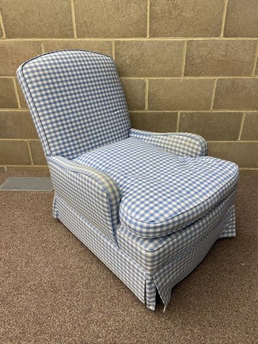 Lot 522 - A 19th century easy chair in the Howard manner...