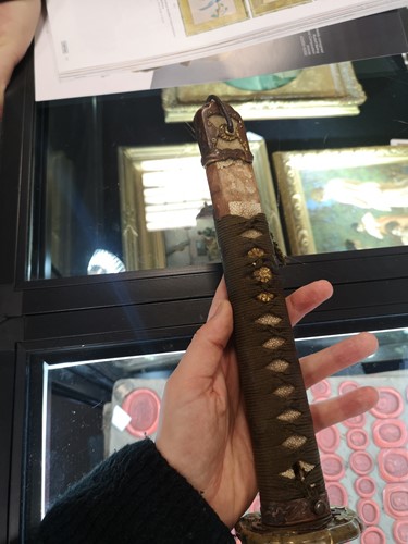 Lot 745 - A Japanese World War II "surrender sword"