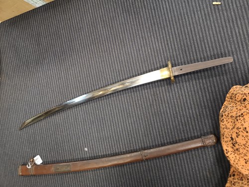 Lot 745 - A Japanese World War II "surrender sword"