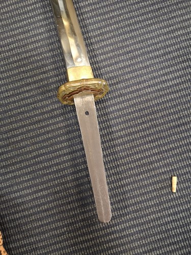 Lot 745 - A Japanese World War II "surrender sword"