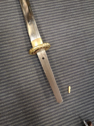 Lot 745 - A Japanese World War II "surrender sword"