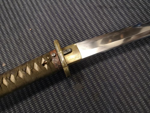 Lot 745 - A Japanese World War II "surrender sword"