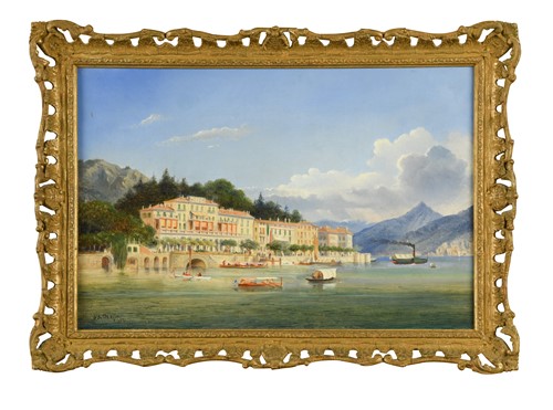 Lot 579 - Felice Auguste Rezia (Italian, 1835-1907)
