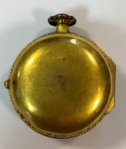 Lot 230 - Daniel Quare, London - A rare early 18th century repeating pair cased pocket watch with regulator aperture, No 255