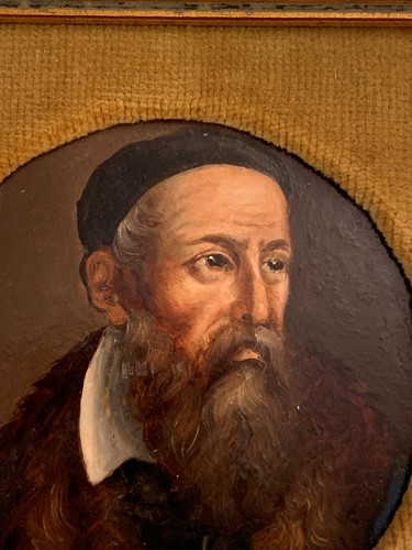 Lot 356 - After Titian Portrait of the artist oil on...