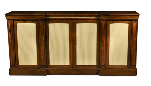 Lot 971 - A Regency rosewood chiffonier