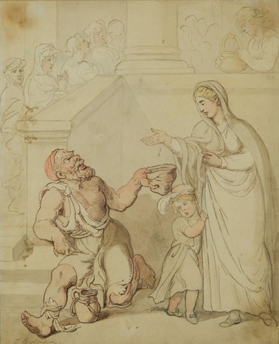 Lot 487 - Thomas Rowlandson (British, 1756-1827)