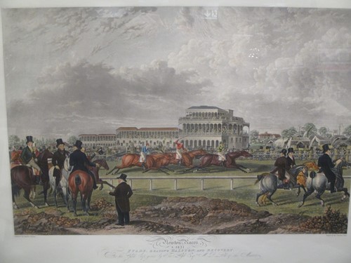 Lot 631 - A hand coloured engraving after Charles Towne '...