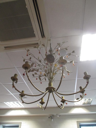 Lot 626 - A John Lewis Naturalistic chandelier with...