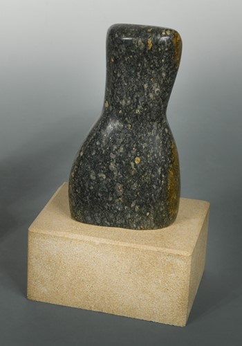 Lot 67 - Emily Young FRBS (British, born 1951), small Woman's Form, 1996