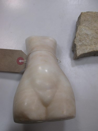Lot 66 - Emily Young FRBS (British, born 1951), nude torso