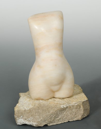 Lot 66 - Emily Young FRBS (British, born 1951), nude torso