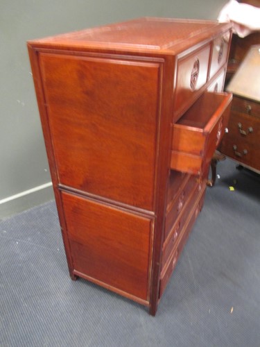 Lot 169 - A Chinese large chest of drawers, modern,...