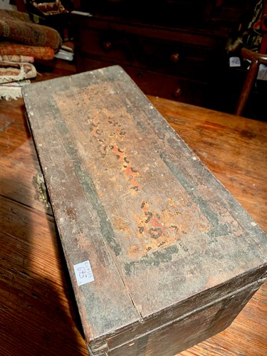 Lot 153 - An oriental red lacquered chest, perhaps...
