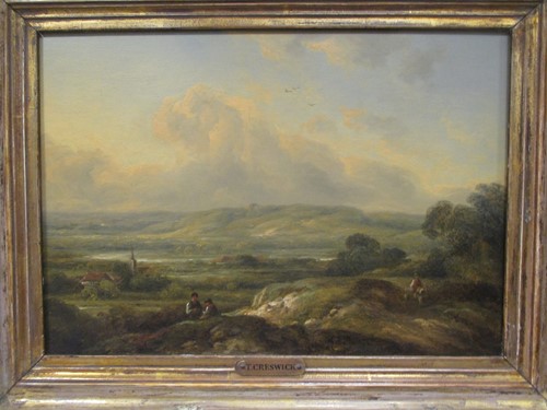 Lot 373 - Thomas Creswick, RA (British, 1811-1869)