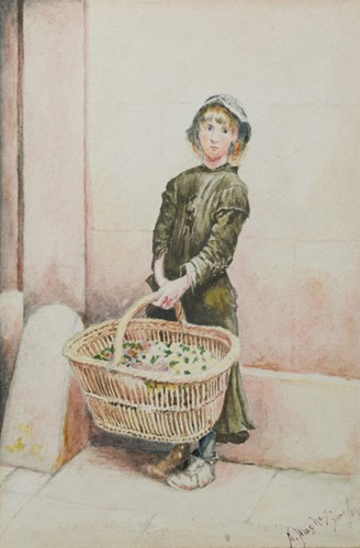 Lot 528 - Attributed to Arthur Hughes (British, 1832-1915)