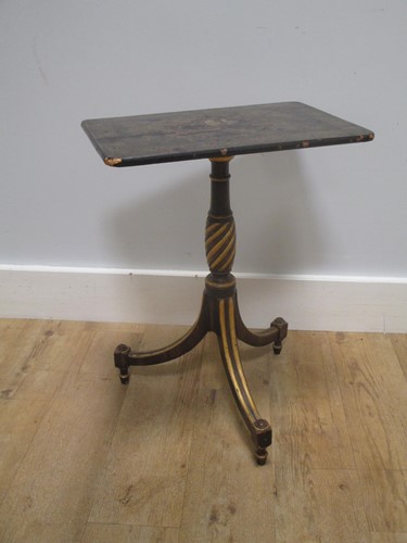 Lot 575 - A Regency and later altered tripod table with...