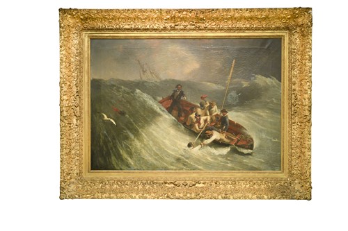 Lot 568 - William John Huggins (British, 1781-1845)
