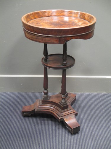 Lot 547 - A 19th century continental mahogany occasional...