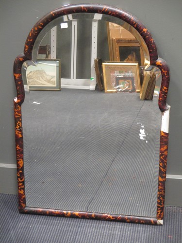 Lot 664 - A 19th century Queen Anne style tortoise shell...