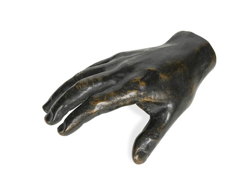 Lot 816 - 20th century British School, a bronze model of Arthur Schnabel's hand