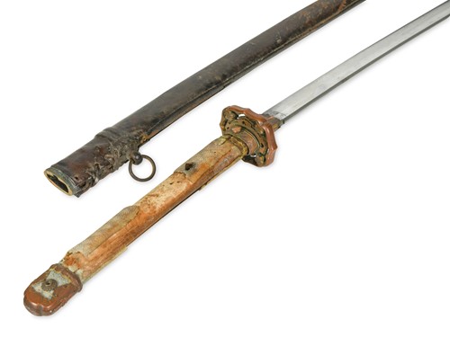 Lot 746 - A 19th century Japanese katana