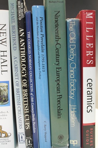 Lot 21 - A collection of English ceramic reference books