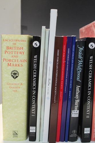 Lot 21 - A collection of English ceramic reference books