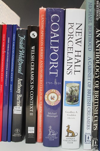 Lot 21 - A collection of English ceramic reference books