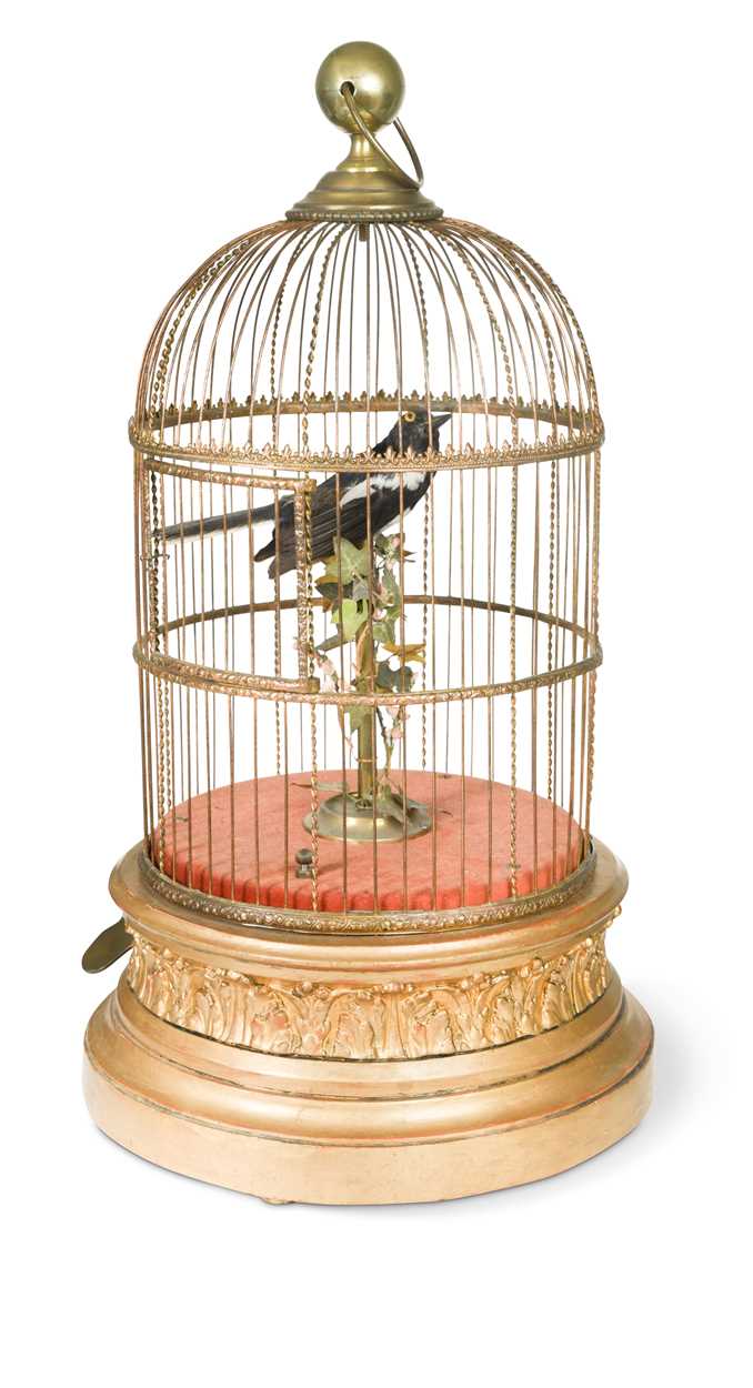 Lot 792 - A Bontems-type singing bird automaton